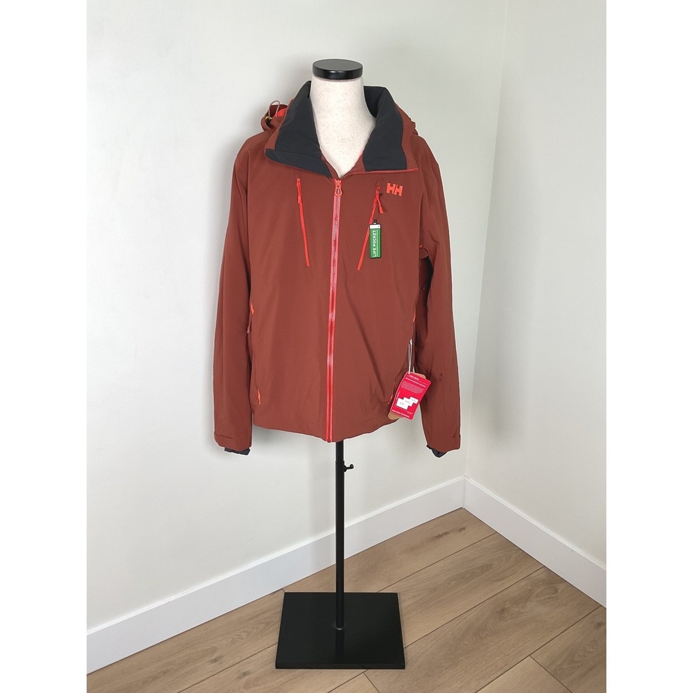 Helly Hansen Mens‎ 2XL Lifaloft Insulator Jacket Hooded Full Zip Recco Tracking